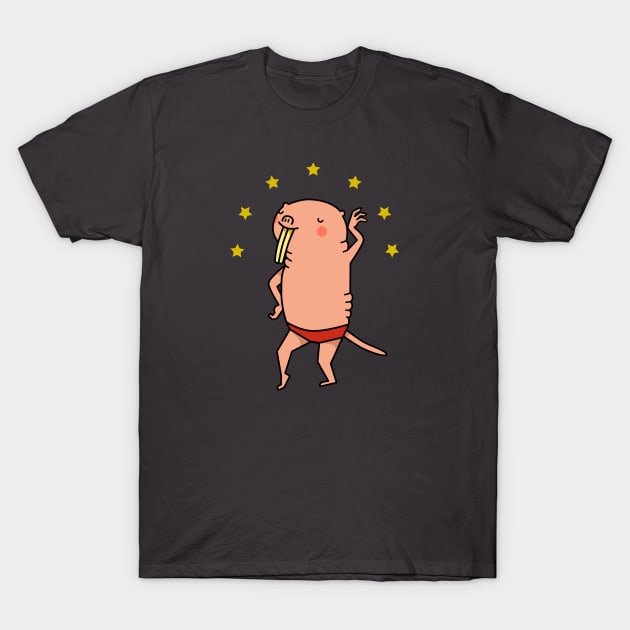 Naked Mole Rat T-Shirt by Jumpyhippo